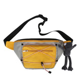 Hip-hop Waist Bag Waterproof Chest Pack Crossbody Bag Fanny Pack