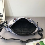 Street Hip-hop Waist Bag Unisex Fanny Pack Large Capacity Shoulder Crossbody