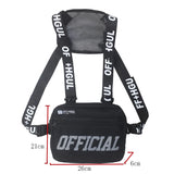 Men's Military Chest Rig Bag Hip Hop Waist Packs
