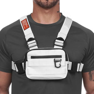 Military Chest Rig Bag Men Hip Hop Functional Waist Packs