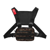 Military Chest Rig Bag Men Hip Hop Functional Waist Packs