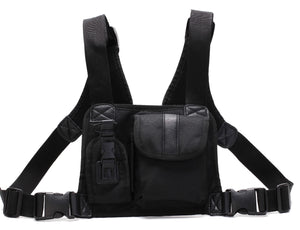 Street Style Tactical Chest Rig Bag Hip Hop Military Chest Bag