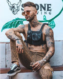 Street Style Tactical Chest Rig Bag Hip Hop Military Chest Bag