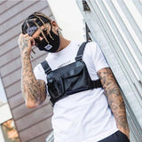 Street Style Tactical Chest Rig Bag Hip Hop Military Chest Bag