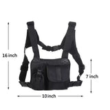 Street Style Tactical Chest Rig Bag Hip Hop Military Chest Bag