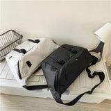 Large Capacity Hip Hop Bags Oxford Cloth Waist Bag
