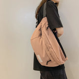 Large Capacity Crossbody Chest pack Hip hop Bags Unisex Nylon Fanny pack