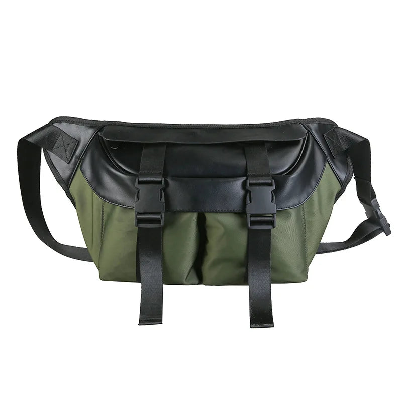 Unisex Street Waist Bag Hip-hop Wild Women Shoulder Messenger Bag