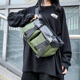 Street Waist Bag Unisex Belt Bags Hip-hop Wild Women Shoulder Messenger Bag