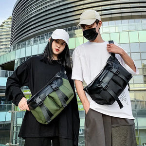 Street Waist Bag Unisex Belt Bags Hip-hop Wild Women Shoulder Messenger Bag