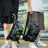 Unisex Street Waist Bag Hip-hop Wild Women Shoulder Messenger Bag