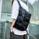 Unisex Belt Bag Hip-hop Wild Women Messenger Nylon Street Chest Pack