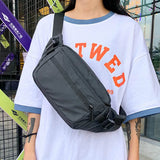 Unisex Street Waist Bag Hip-hop Chest Pack Fanny Pack Women's Belt Bags