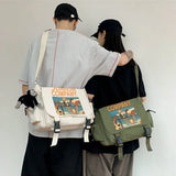 Harajuku Messenger Bag Student Schoolbag Japanese Casual Shoulder Bag
