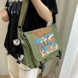 Harajuku Messenger Bag Student Schoolbag Japanese Casual Shoulder Bag