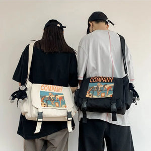 Harajuku Messenger Bag Student Schoolbag Japanese Casual Shoulder Bag
