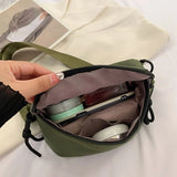 Nylon Waist Bag for Women Fanny Pack Phone Pack Shoulder Crossbody Chest Bags