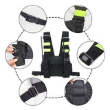 Functional Chest Rig Bag Adjustable Vest Hip-hop Chest Bag Woman Waist Pack