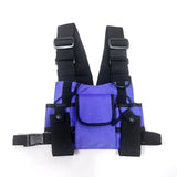 Functional Chest Rig Bag Adjustable Vest Hip-hop Chest Bag Woman Waist Pack