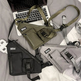 Tactical Chest Rig Phone pack Unisex Hip Hop Crossbody Bag