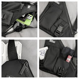 Tactical Chest Rig Phone pack Unisex Hip Hop Crossbody Bag