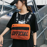 Tactical Vest Crossbody Chest Bag Hip Hop Style