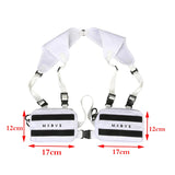 Streetwear Punk Chest Rig Bag Unisex Hip-Hop Tactical Chest Bags