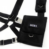 Streetwear Vest Bag For Woman Tactical Chest Rig Bags Hip Hop Canvas Waist Bag