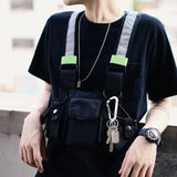 Streetwear Harness Chest Rig Bag Multifunctional