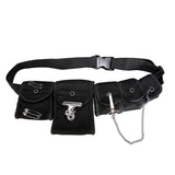 Streetwear Waist Bag Tactical Crossbody Pack Chest Bags Hip hop Unisex