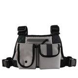 Reflective Hip-Hop Chest Bags Women Waist Pack Functional Belt Bag
