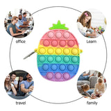 Stress Reliever Anti-Stress Squeeze Bubble Purse Toy Gift