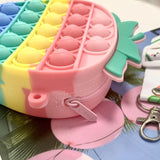 Stress Reliever Anti-Stress Squeeze Bubble Purse Toy Gift