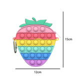 Stress Reliever Anti-Stress Squeeze Bubble Purse Toy Gift