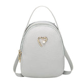 Women's Small String Backpack Letter Purse Messenger Bag