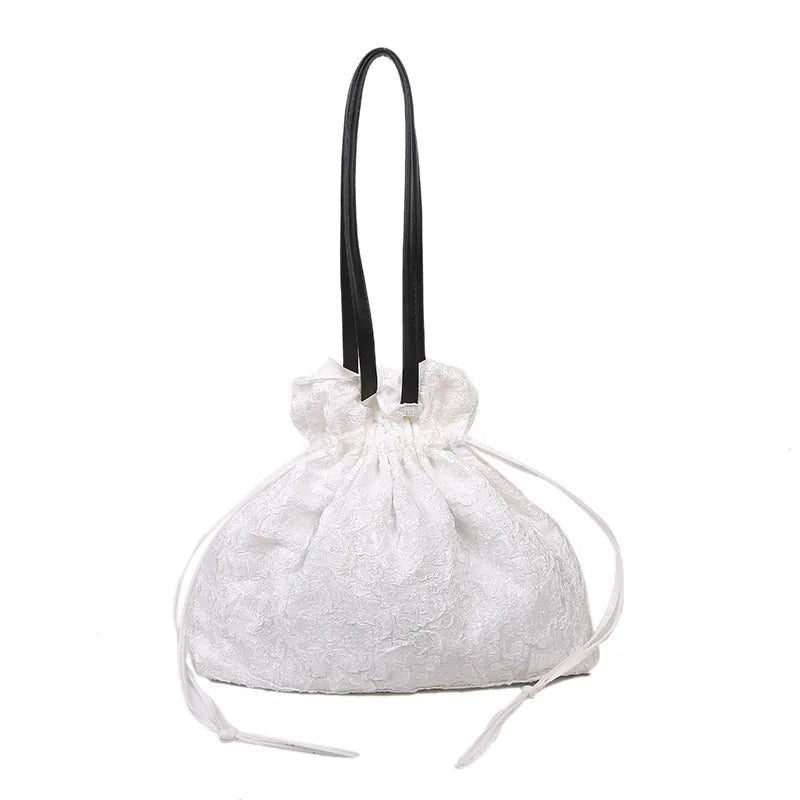 Canvas Shoulder Bag Women Bucket Vintage Bolsa