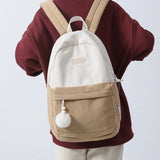 Corduroy Woman Backpack Schoolbag For Teenage Girls