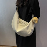 Stripe Corduroy Woman Bag Female Shoulder Bags Ladies Hand Bags