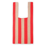 Stripe Shoulder Bag Tote for Women Purse Satchel Travel Bag