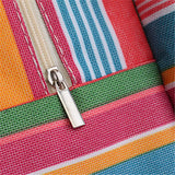 Stripes Lunch Bag Isothermal Packaged Food Thermal Bags Thermo Pouch