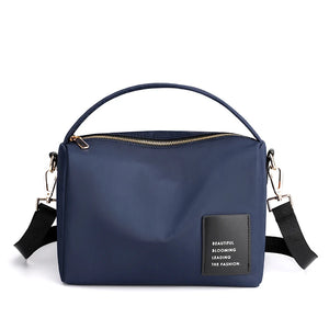 Nylon Shoulder Bag Large Capacity Anti Theft Travel Handbag