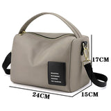 Nylon Shoulder Bag Large Capacity Anti Theft Travel Handbag