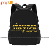 Stryper Isaiah 53 5 777 Metal Hair Band 1986 Tour Backpack