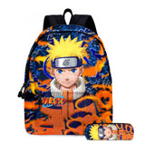 Anime School Bag Set for Students with Pencil Case
