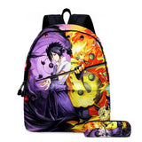 Anime School Bag Set for Students with Pencil Case