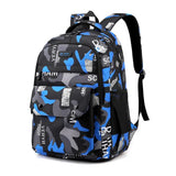 Camouflage Student Backpack Lightweight School Bag