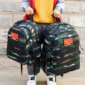 Kids Camo Backpack for Summer Camp, School