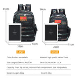 Kids Camo Backpack for Summer Camp, School