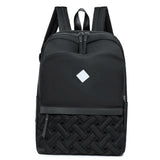Oxford School Backpack Large Capacity Zipper Casual Bag
