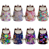 Floral Printed School Backpacks for Girls and Women